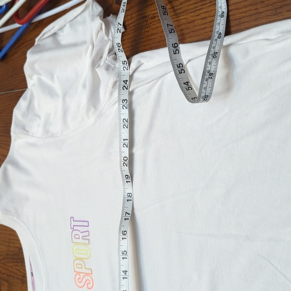 DKNY Sport Pastel Logo T-Shirt NWOT - Picture 6 of 12